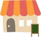 本町通りのイラスト