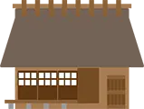 西湖いやしの里根場のイラスト